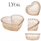 Bowl de vidro cora��o