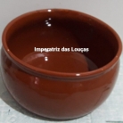 Tigela marrom 1150ml.