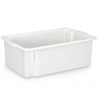 caixa plstica empilhvel 23L.