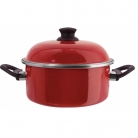 Ca�arola esmaltada vermelha N�20