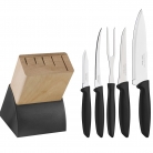 Jogo de facas 6p. com suporte