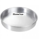 Forma p/bolo fundo fixo N25