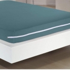 capa p/colcho de malha solteiro