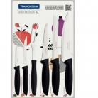 Jogo de facas inox 6p.