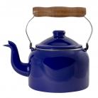 Chaleira esmaltada azul 1,8L.