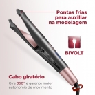 Prancha de cermica torcida