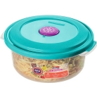 Pote redondo baixo 530ml.