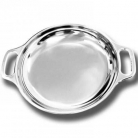 Prato inox pergaminho