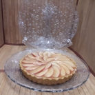 Prato p/bolo de vidro