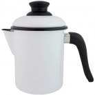 Leiteira esmaltada 900ml.