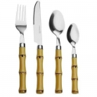 Faqueiro inox 24p. bambu